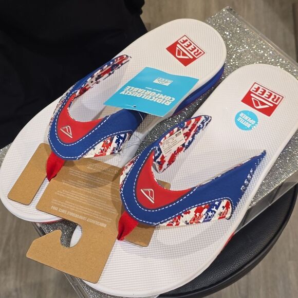 Reef Fanning Patriotic Flip-Flop Sandals main image 5